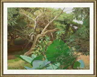 钟耕略_落了叶的栗子树_br_Bare Chestnut Tree
